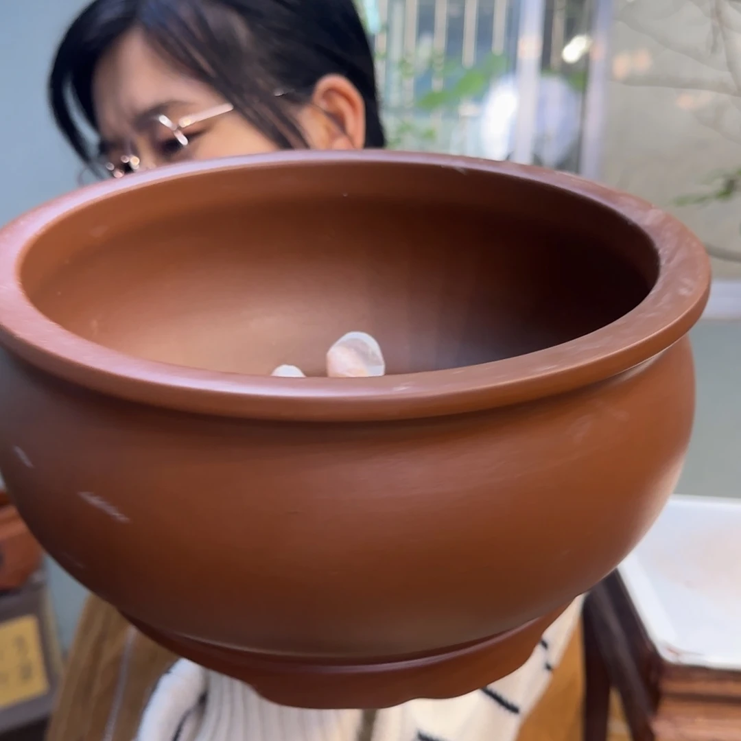 紫砂花盆紫砂口径24