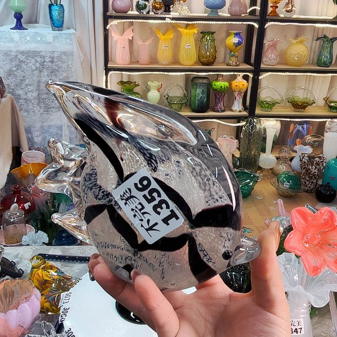 1356 家悦美居琉璃摆件不完美