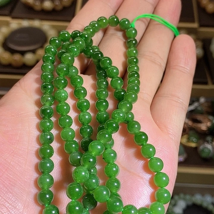 【闪购商品】项链未镶嵌和田玉（碧玉）