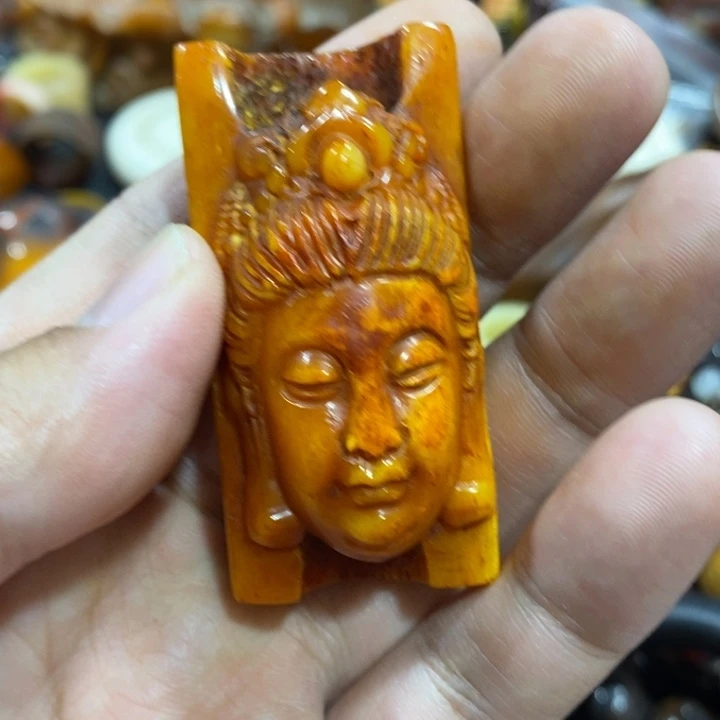 滴血莲花菩提吊坠