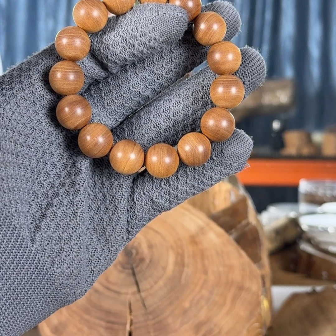 其他檀香木王系列十号料“百年虫漏”1.5横黑奶凉醇甜