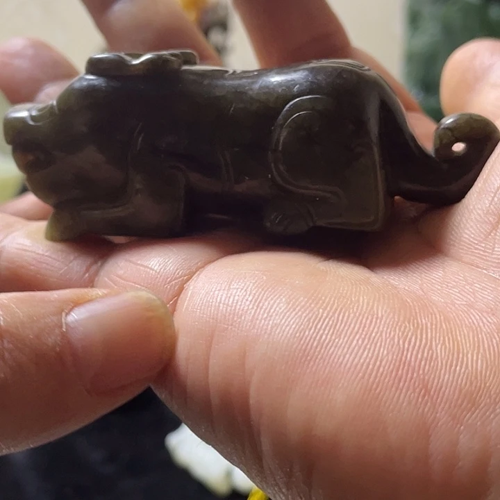 佛***忠和田玉未镶嵌挂件