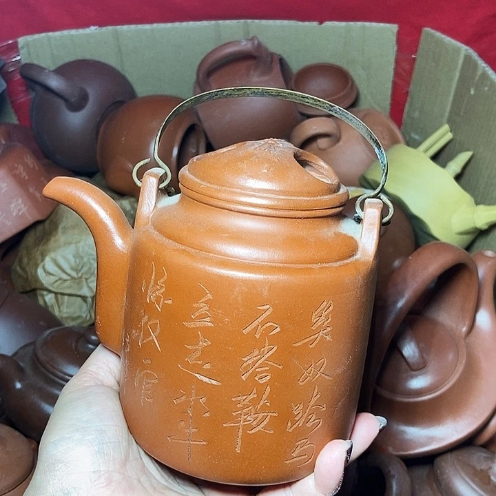 全手工制作宜兴紫砂壶手工工艺