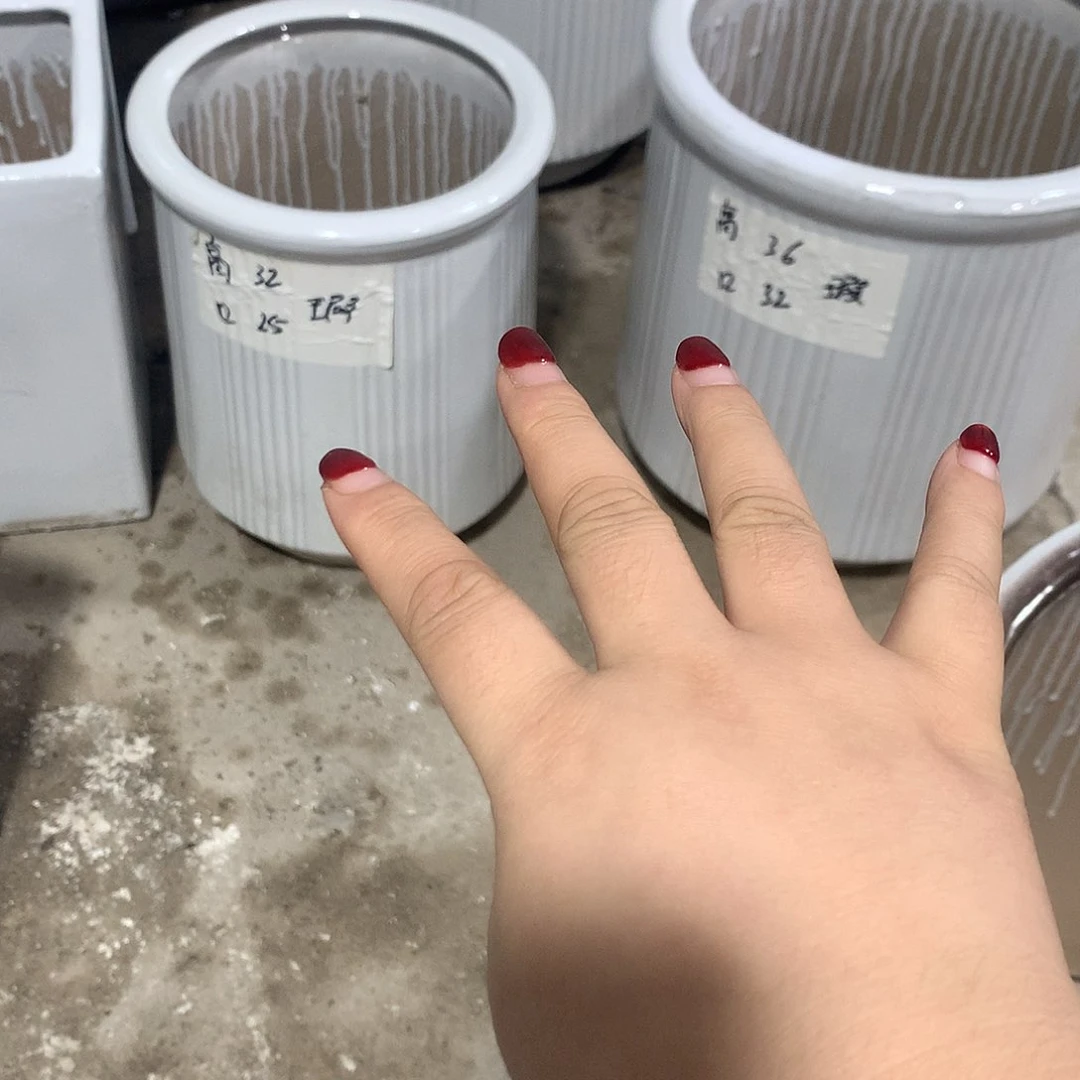 高温陶瓷花盆微瑕