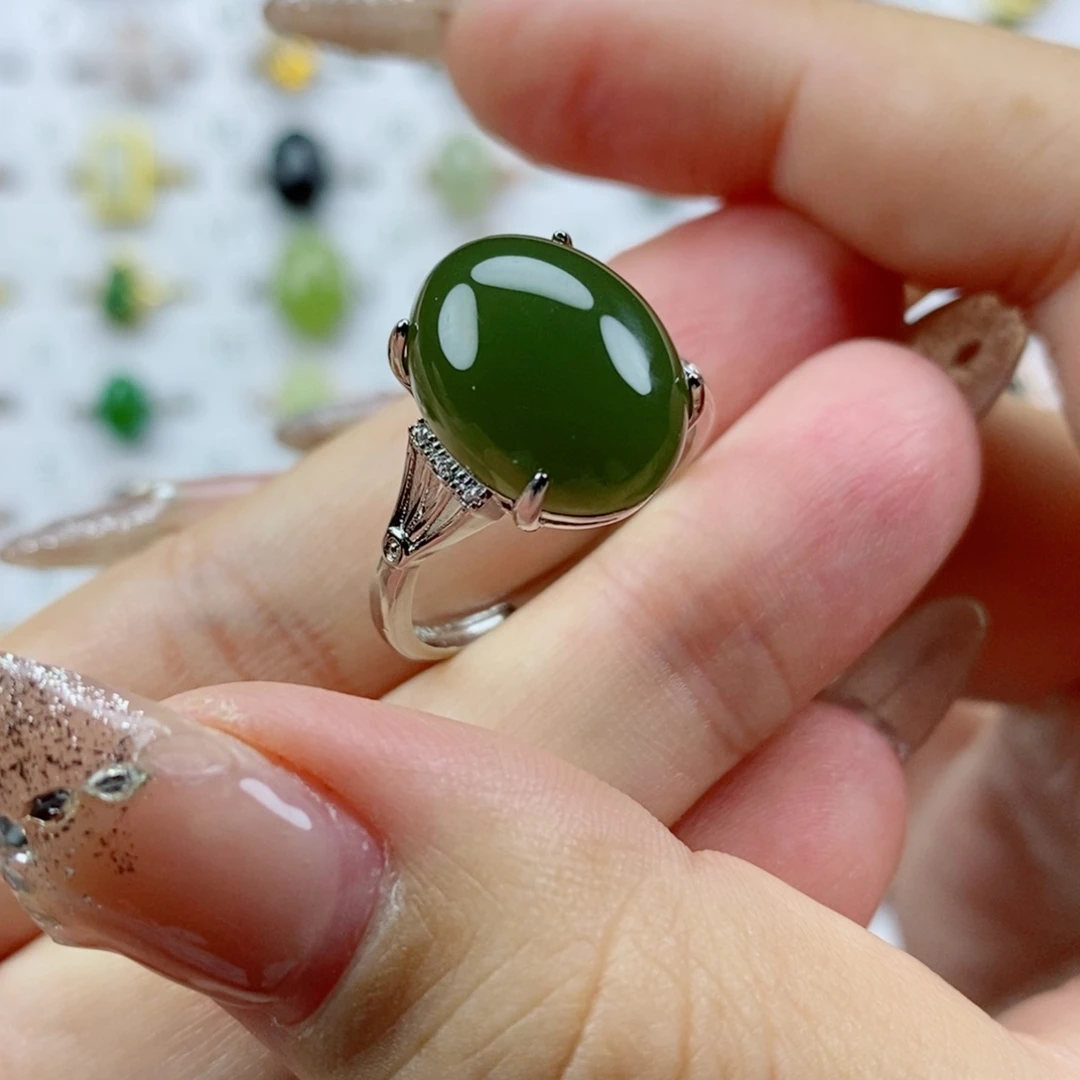 和田玉戒指未镶嵌