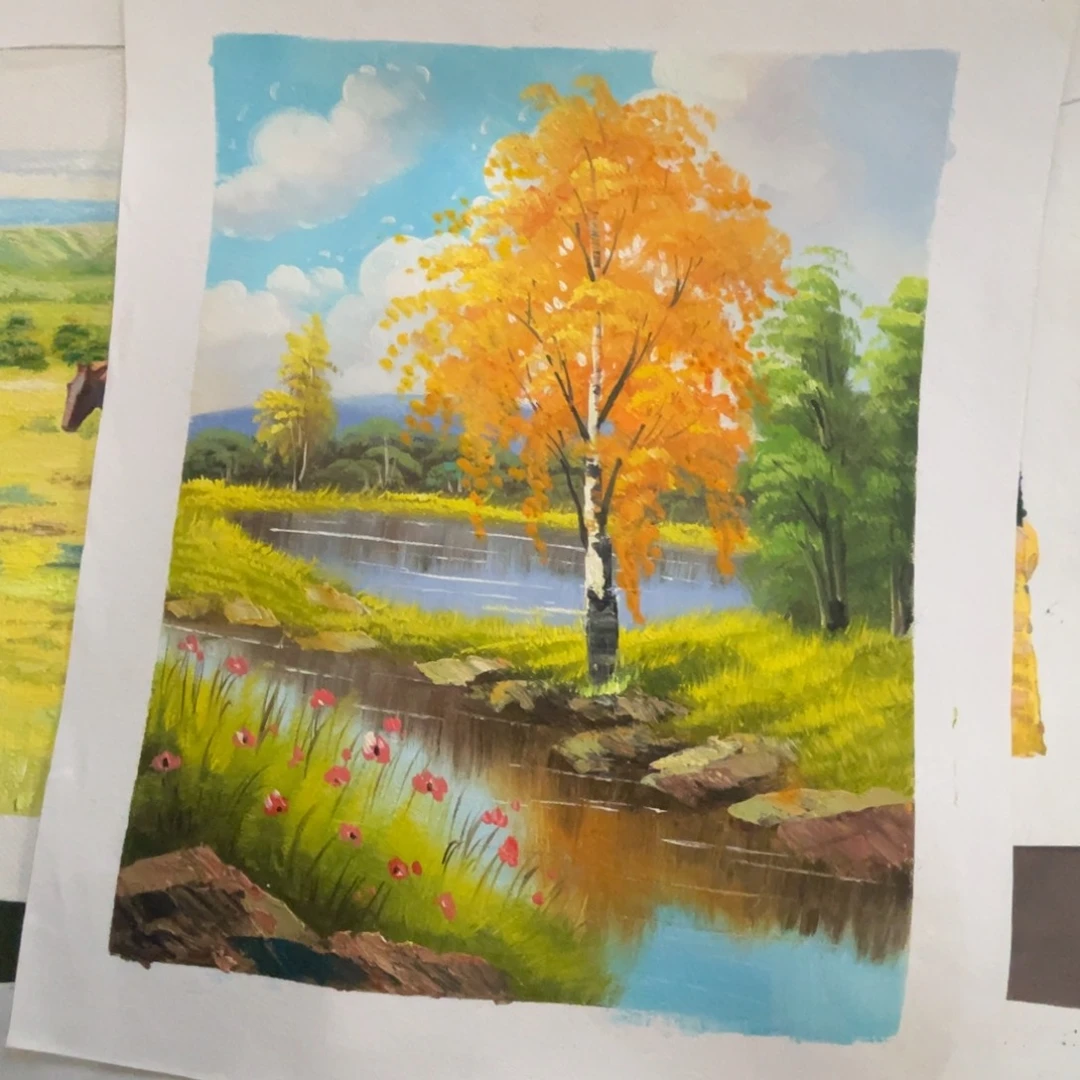 油画油画作品欣赏30.40画芯