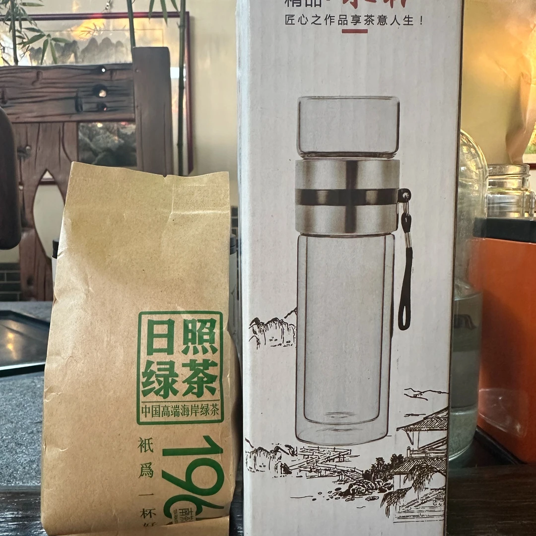 日照绿茶板栗香耐冲泡滋味浓正宗手采露天口粮茶