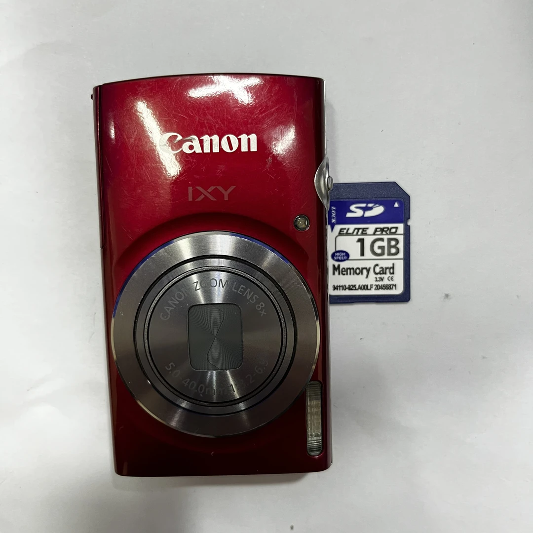 9新 Canon/佳能 佳能IXY150有卡无电池外表瑕疵
