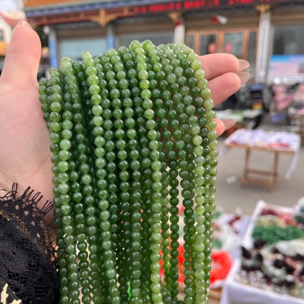 天然和田玉碧玉项链拍一发一多样性发货