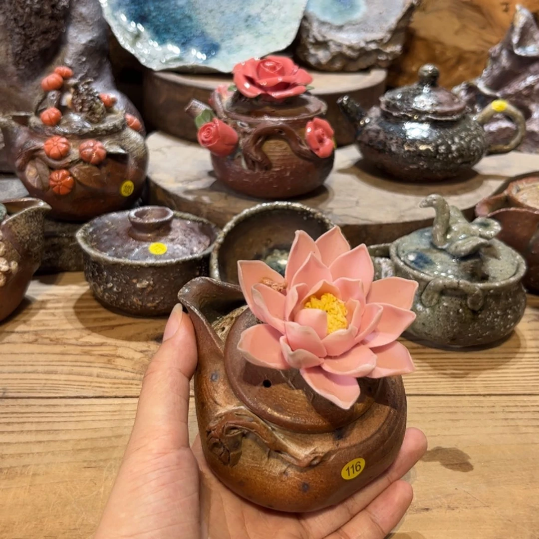 【闪购商品】柴烧手工茶具茶杯