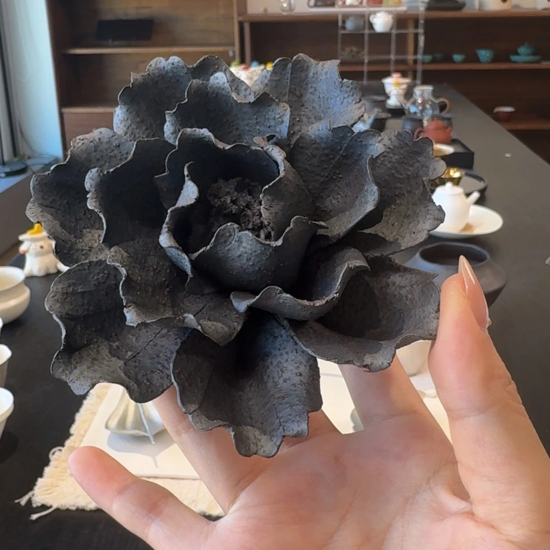 黑色陶泥手作香插