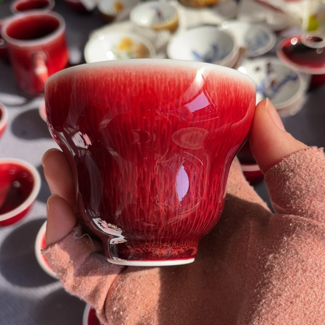 景德镇原矿陶瓷 福禄杯