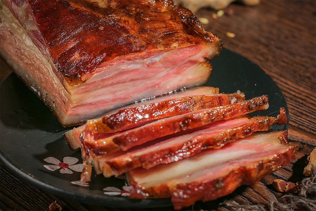 湖北恩施正宗粮食猪精品五花肉（现选现称）