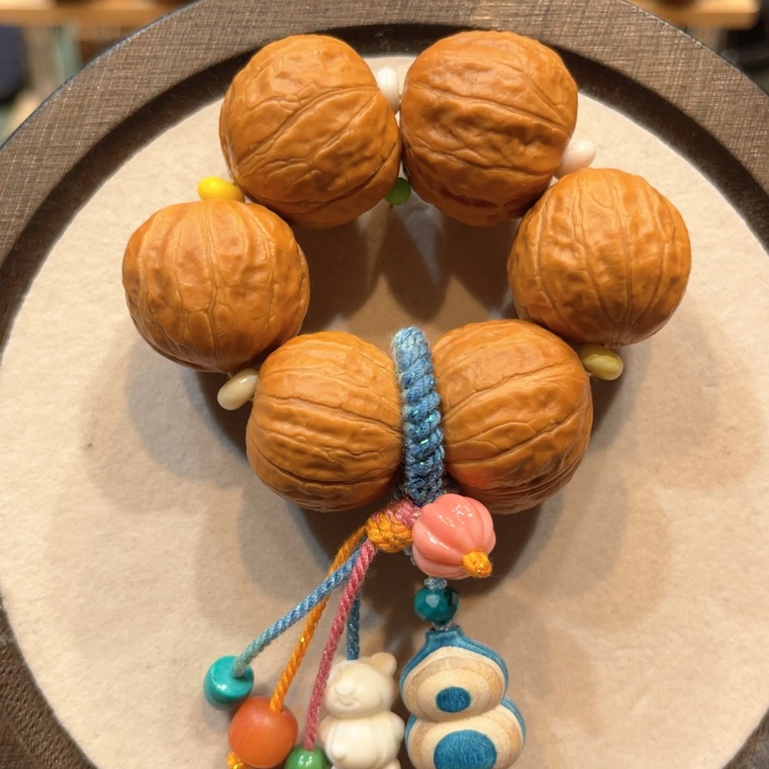 把件桃核元宝彩虹葫芦设计款