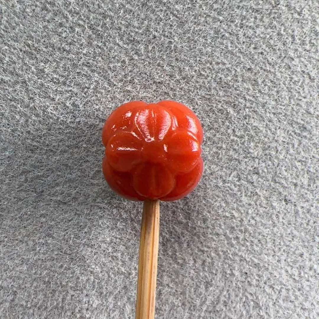 未镶嵌（柿子9.8+）南红玛瑙