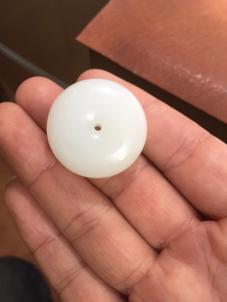 新疆和田玉平安扣 直径29.4mm