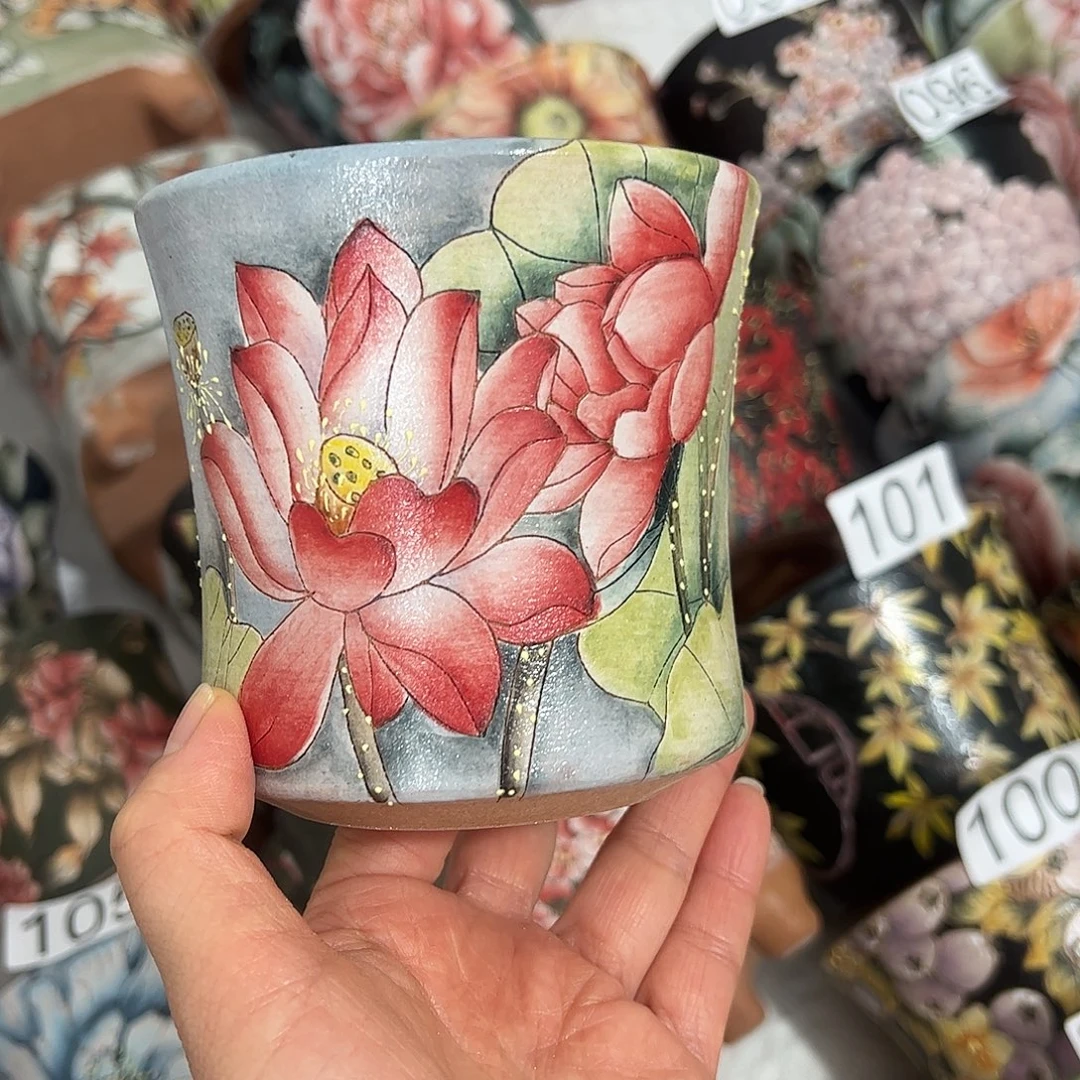 景德镇炫彩手绘口10