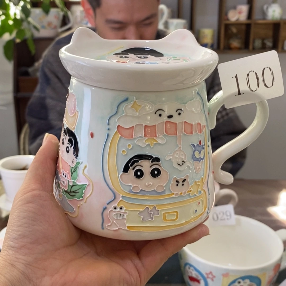 瓷片景德镇釉下手绘