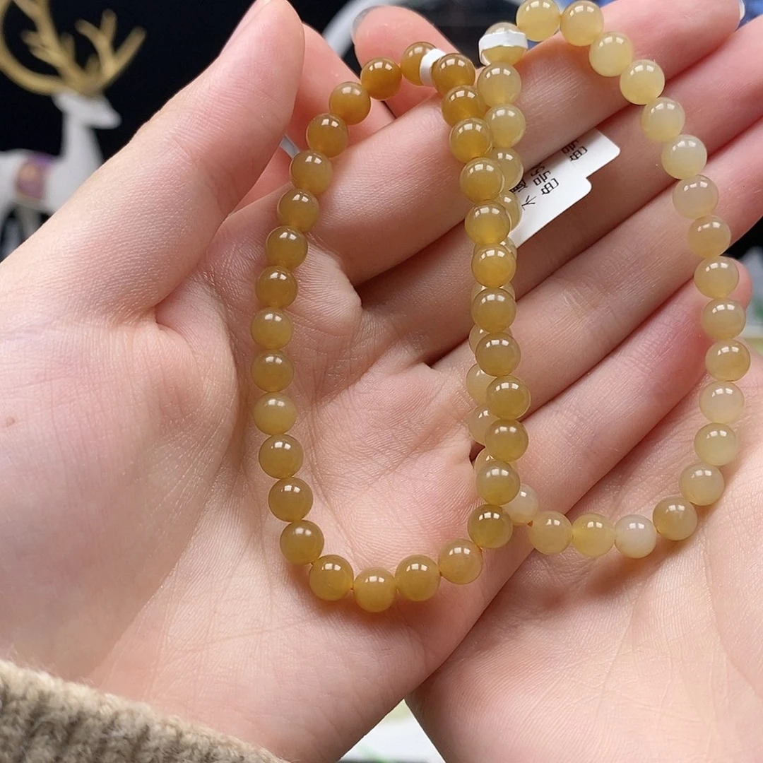 未镶嵌手串和田玉