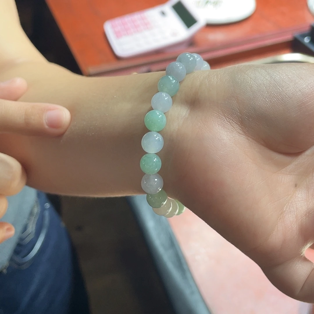 翡翠未镶嵌手链翡翠