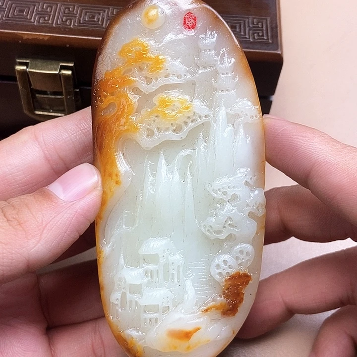 和田玉颈饰未镶嵌HX