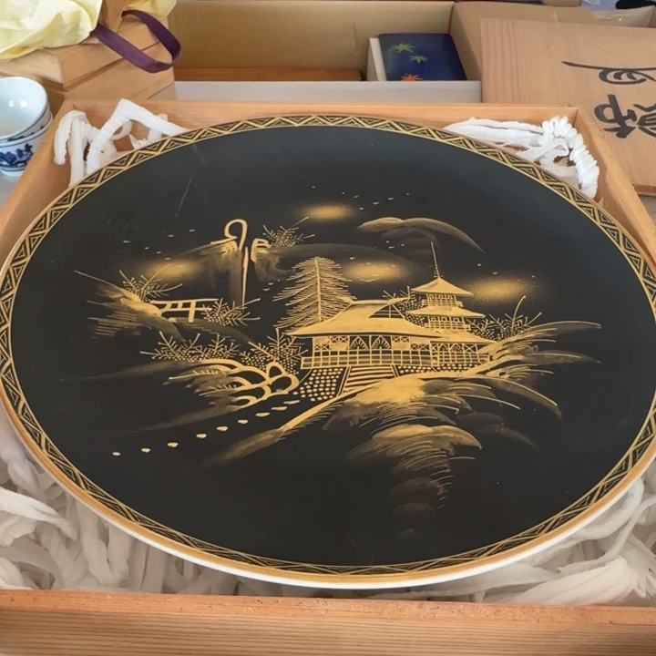 瓷片茶道具工艺品