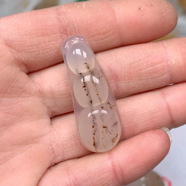 玛瑙/玉髓颈饰未镶嵌N****