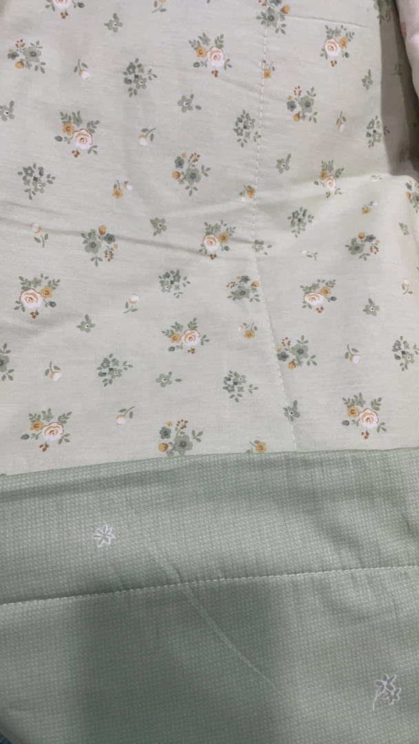 73支纱纯棉夏凉被ab版，1.5✖️2米，填充物可机洗整张新疆棉空调被