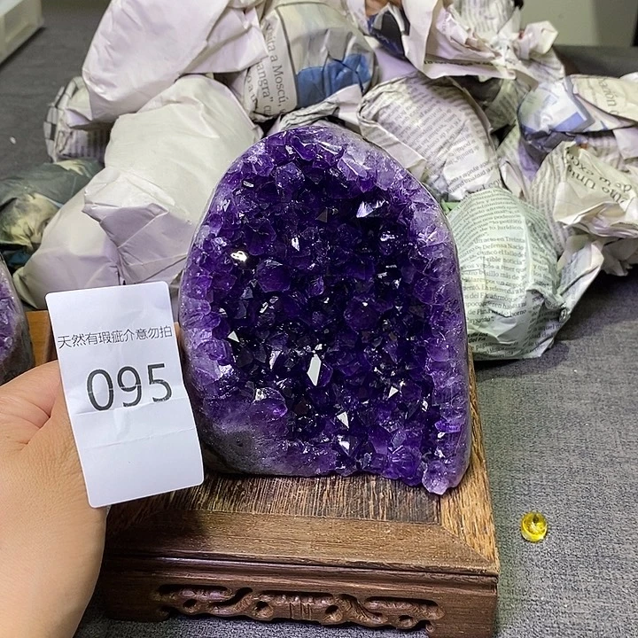 未镶嵌珠宝半成品紫晶