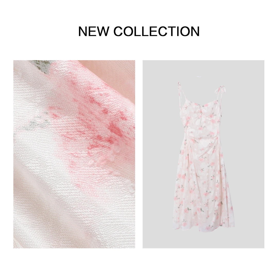 【香香严选】L3F38033A 甜美无袖高腰连衣裙-5274