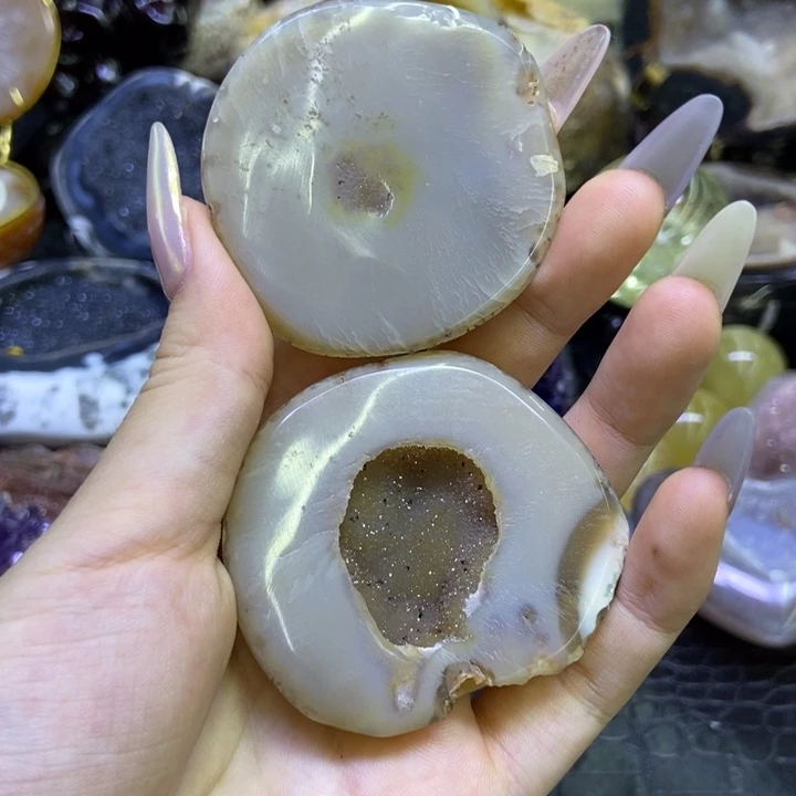 未镶嵌珠宝半成品水晶聚宝盆