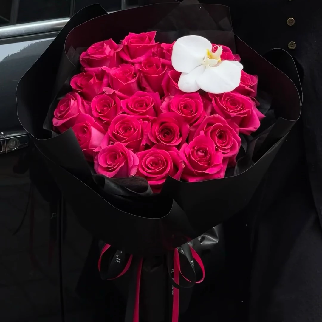 21朵弗洛伊德高级感花束