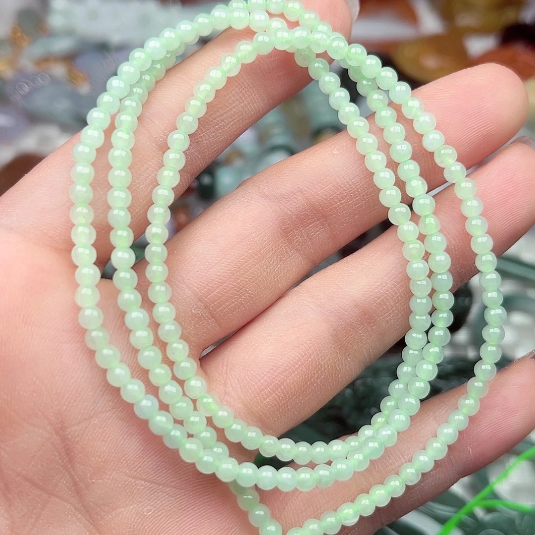 翡翠未镶嵌颈饰双十一