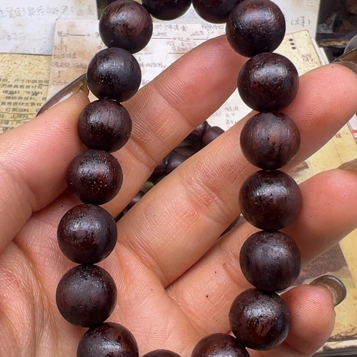 降真香手串/手链降真香12圆珠红油密支那超一档