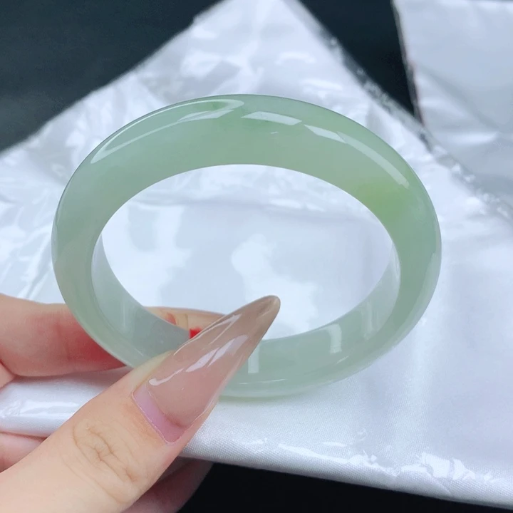 未镶嵌手镯翡翠54-55圈口