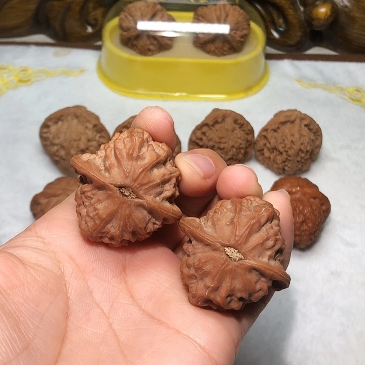 欢***！文玩核桃37.5瓷娃娃