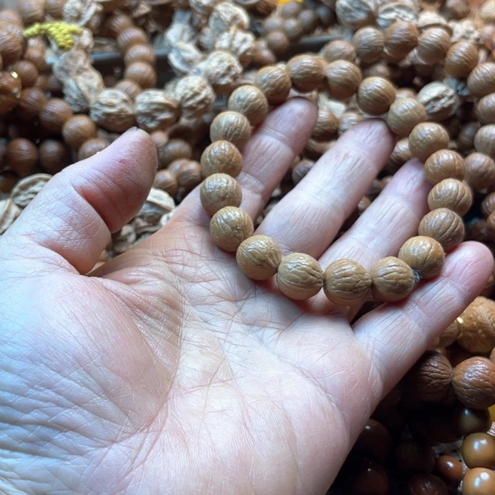 猴头核桃手串1.2同尺小凤仙