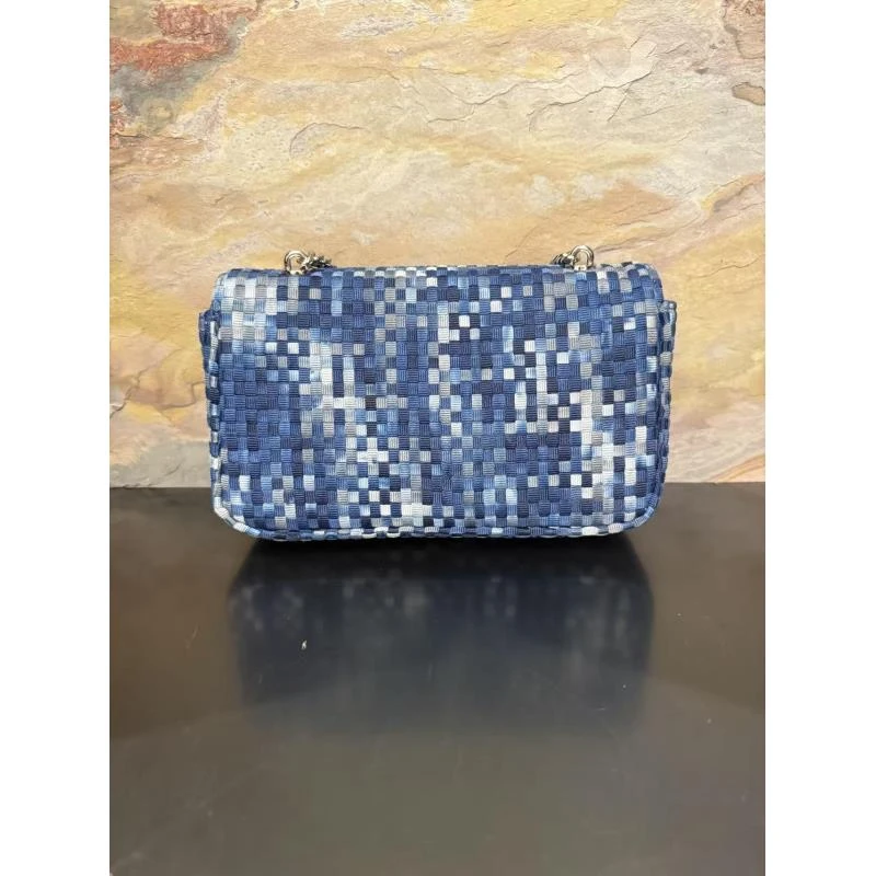 HIRMRIS 手工真皮包21-551578-牛仔蓝 牛仔林