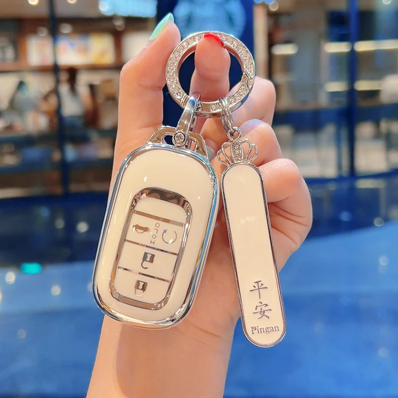 最新款本田十一代思域钥匙套crv型格英诗派冠道车11雅阁urv皓影扣