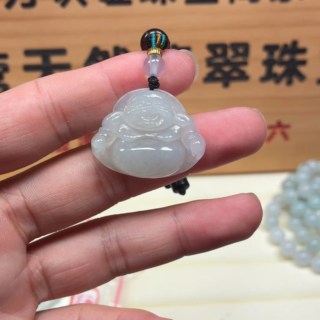 颈饰未镶嵌翡翠佛公
