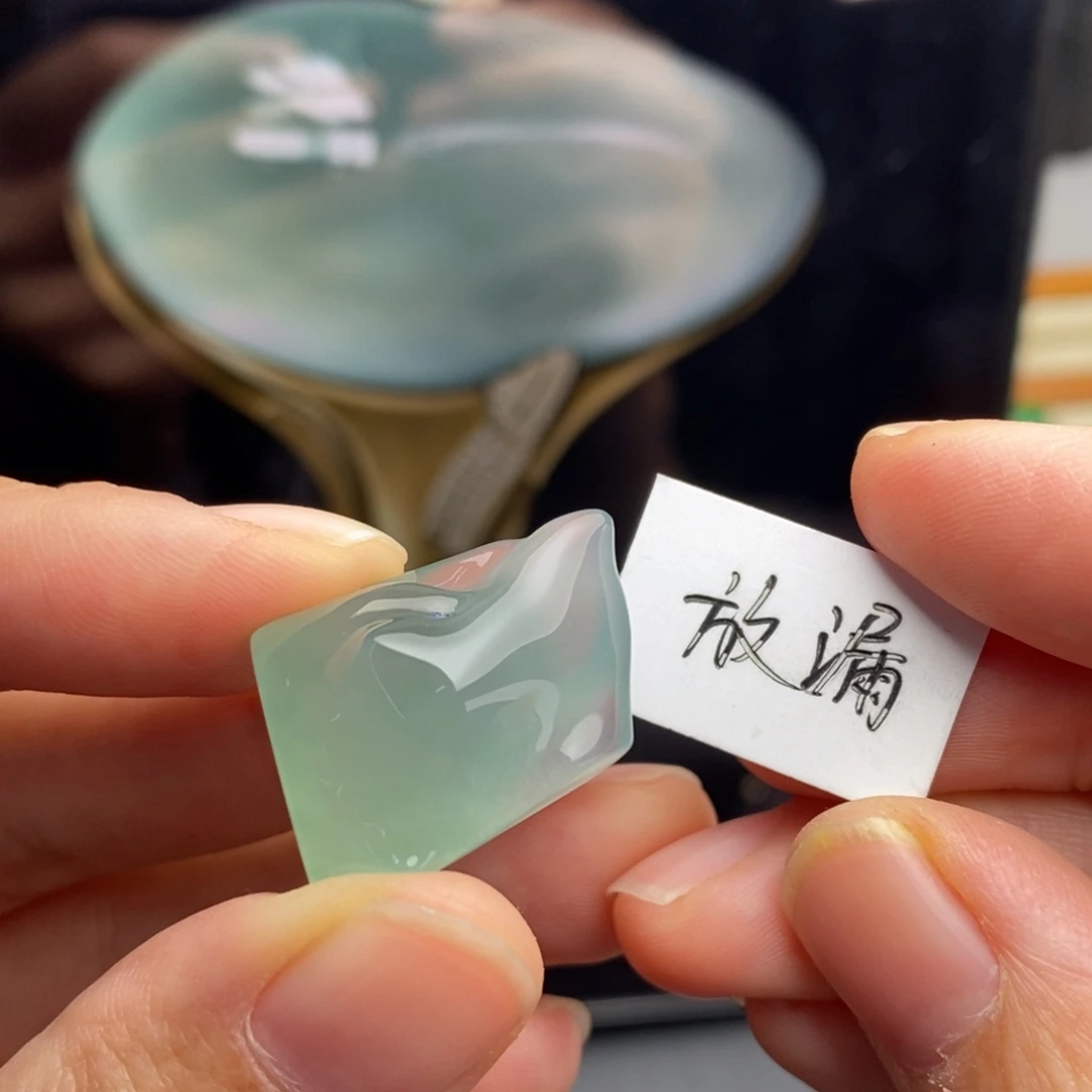 定制翡翠未镶嵌  柠檬超推荐