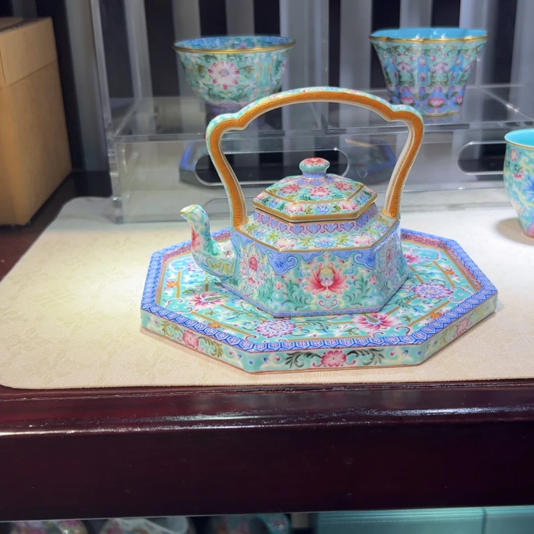杨***苒纯手工手绘 高端茶器