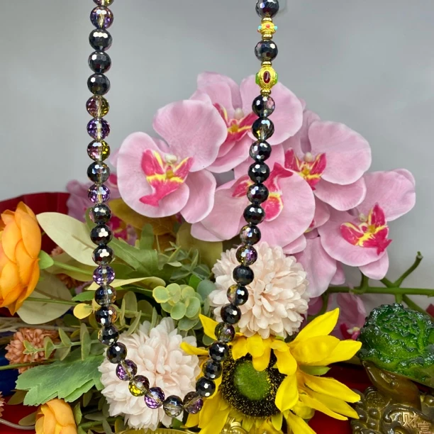 A 005纯净水级黑冰透亮精美满含量项链时尚饰品多样发一