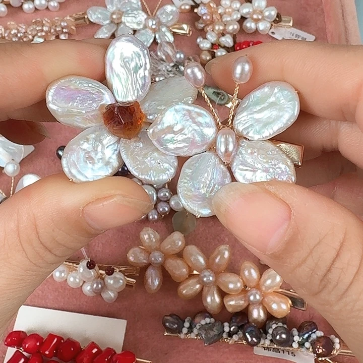 未镶嵌淡水珍珠发饰