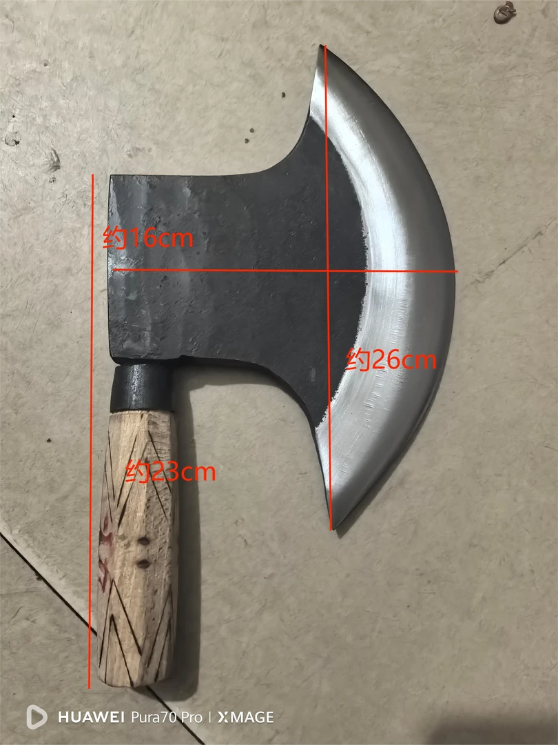 手工锻打刀砍骨，高碳钢．家用纯手工,斩骨刀菜刀