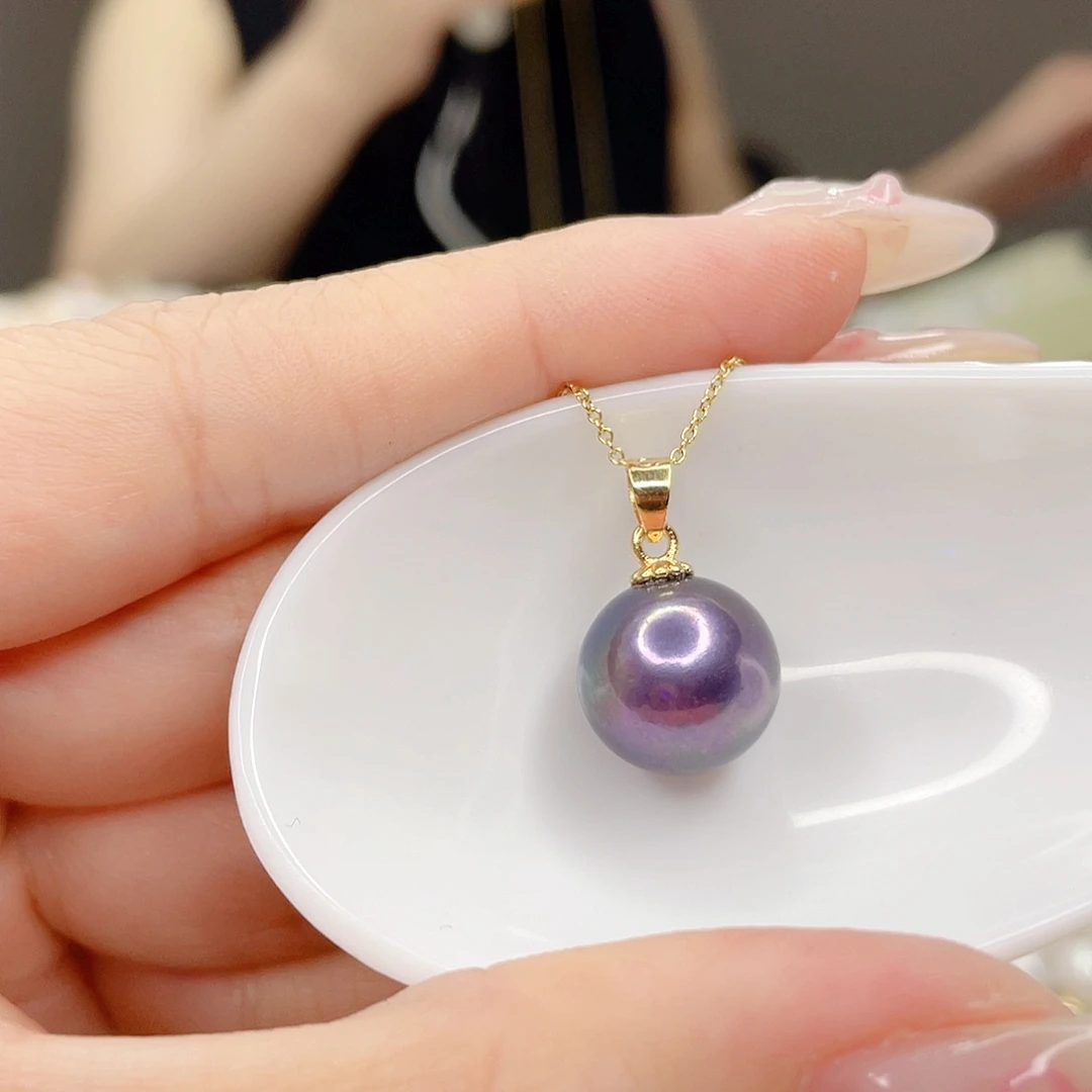 淡水珍珠未镶嵌吊坠(赠链)