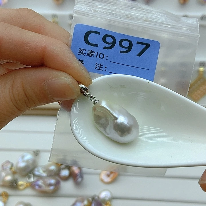 淡水珍珠颈饰未镶嵌雪*