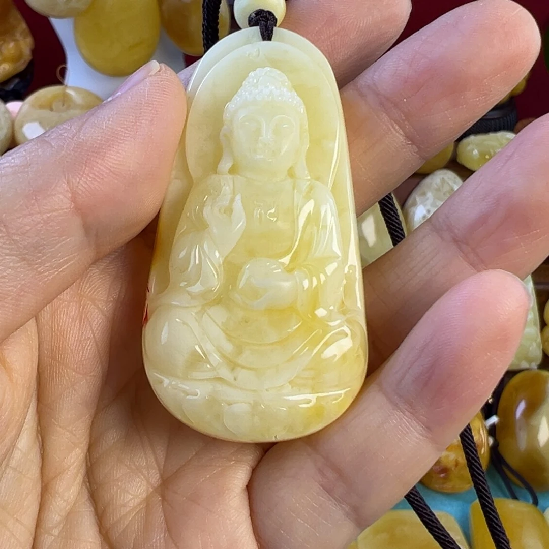 蜜蜡吊坠(赠链)未镶嵌