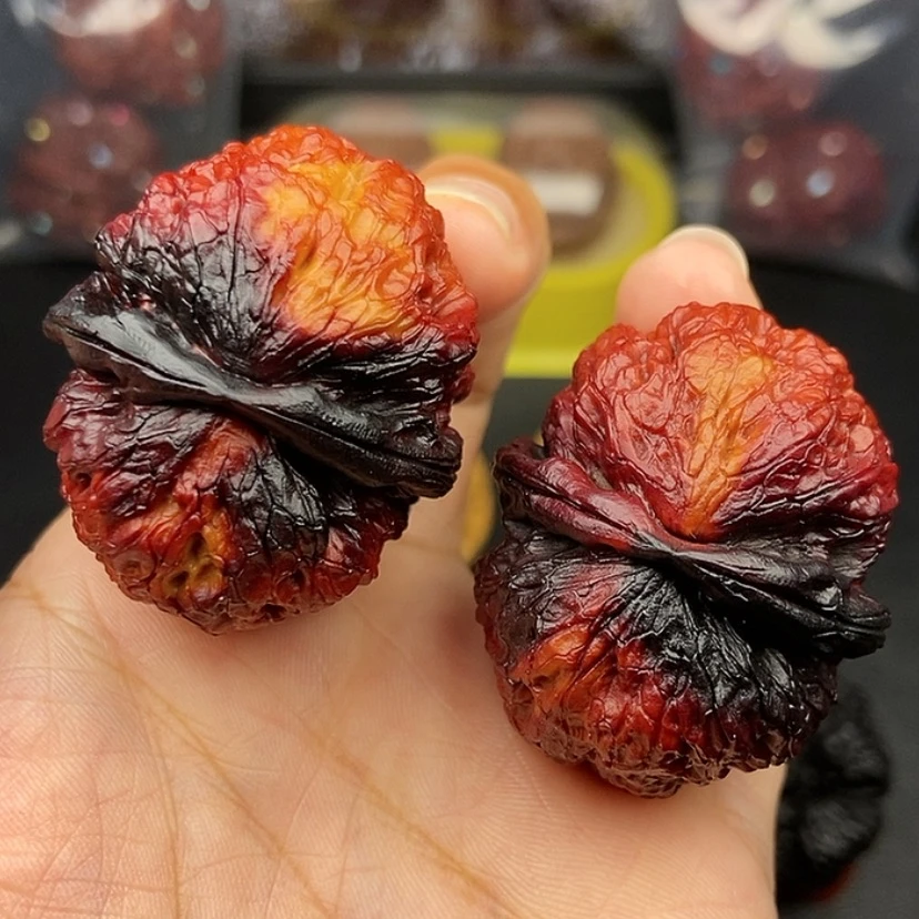 【闪购商品】把件文玩核桃40尺铁狮子头