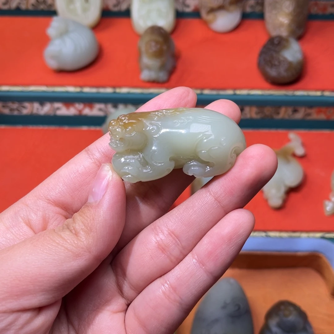 和田玉（糖玉）未镶嵌挂件